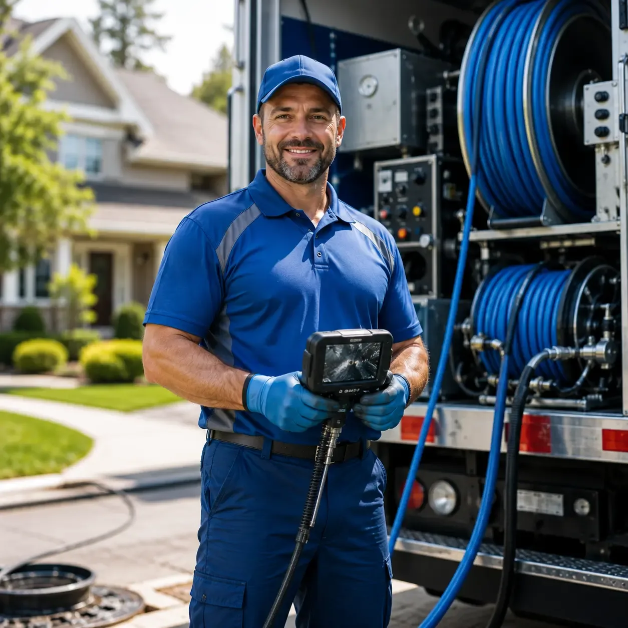Local outdoor drain cleaning specialists in Elk Mound, WI